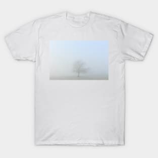 Morning Mist And A Lone Tree T-Shirt
